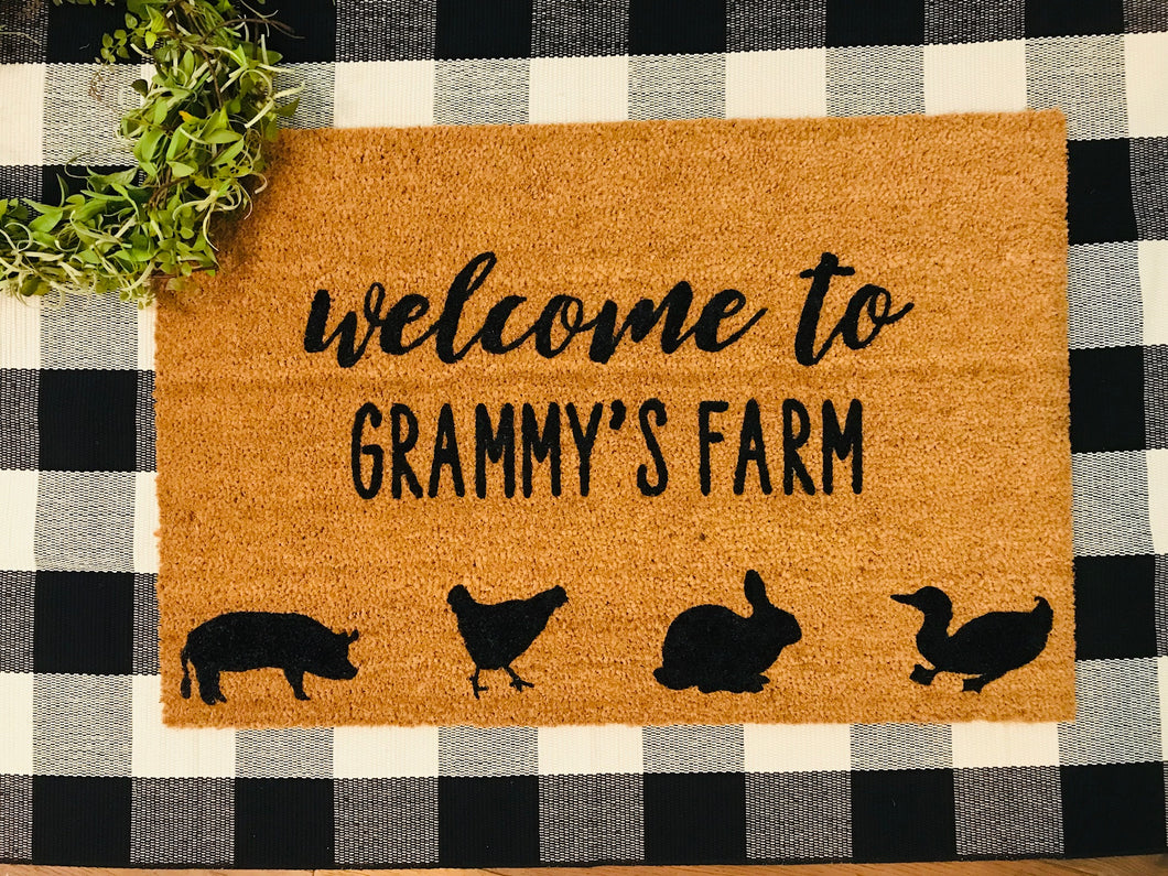 Welcome to Grammy's Farm