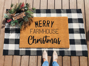 Merry farmhouse Christmas