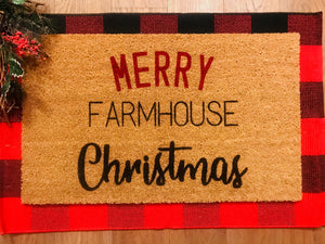 Merry farmhouse Christmas