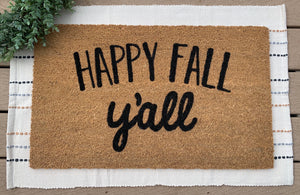 Happy Fall Y’all